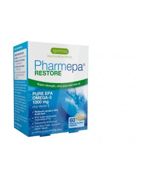 Συμπλήρωμα διατροφής Ω3 - 90% Καθαρό EPA - Pharmepa Restore Igennus 60 soft gels