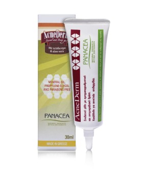 Τζελ για Ακνεϊκές Επιδερμίδες Acnederm Panacea Natural Products 30ml 