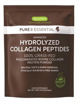 Υδρολυμένο Κολλαγόνο Advanced Hydrolysed Collagen Peptides Pure Essential Igennus 400gr