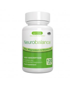 Neurobalance Ψευδάργυρος, Μαγνήσιο, B6 Igennus 120 Tablets