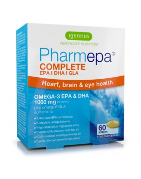 Ωμέγα 3 Ωμέγα 6 EPA-DHA Pharmepa Complete 1000 mg Igennus 60 soft gels