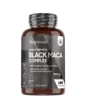 Black Maca Complex 5000mg WeightWorld 180 κάψουλες
