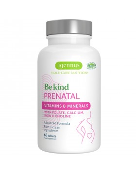 Πολυβιταμίνες Για Εγκύους Be Kind Advanced Prenatal Multivitamin 60tabs Igennus